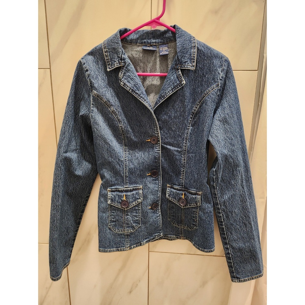 BAILEY'S POINT Denim Jacket,Juniors Size S (5/7), Pre-Owned